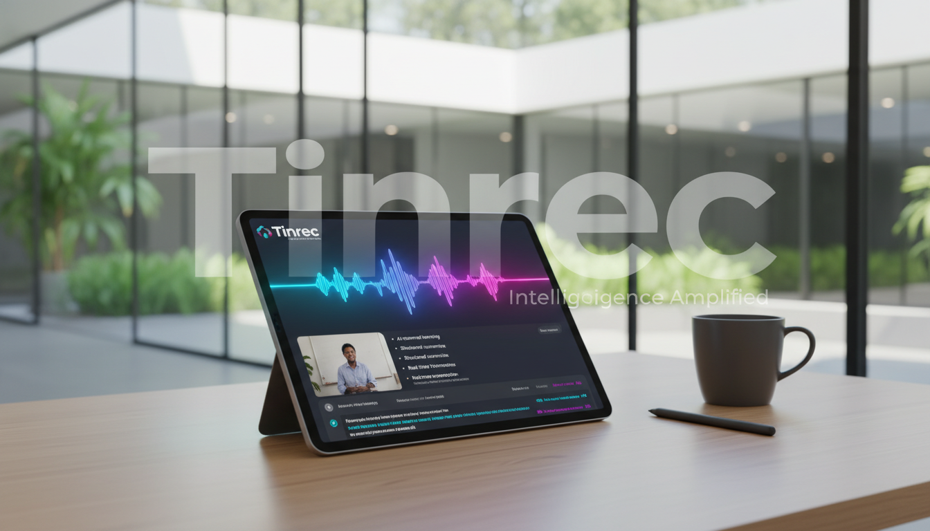 2026年 6 款高分聽課錄音 APP 推薦：告別手寫筆記，AI 逐字稿與重點摘要選購指南（含 Tinrec 評測）