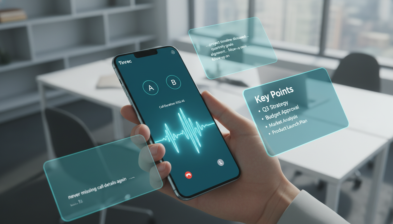 商務通話漏接重點?2026 破解 Line通話怎麼錄音與 3 款 AI 轉寫工具評測