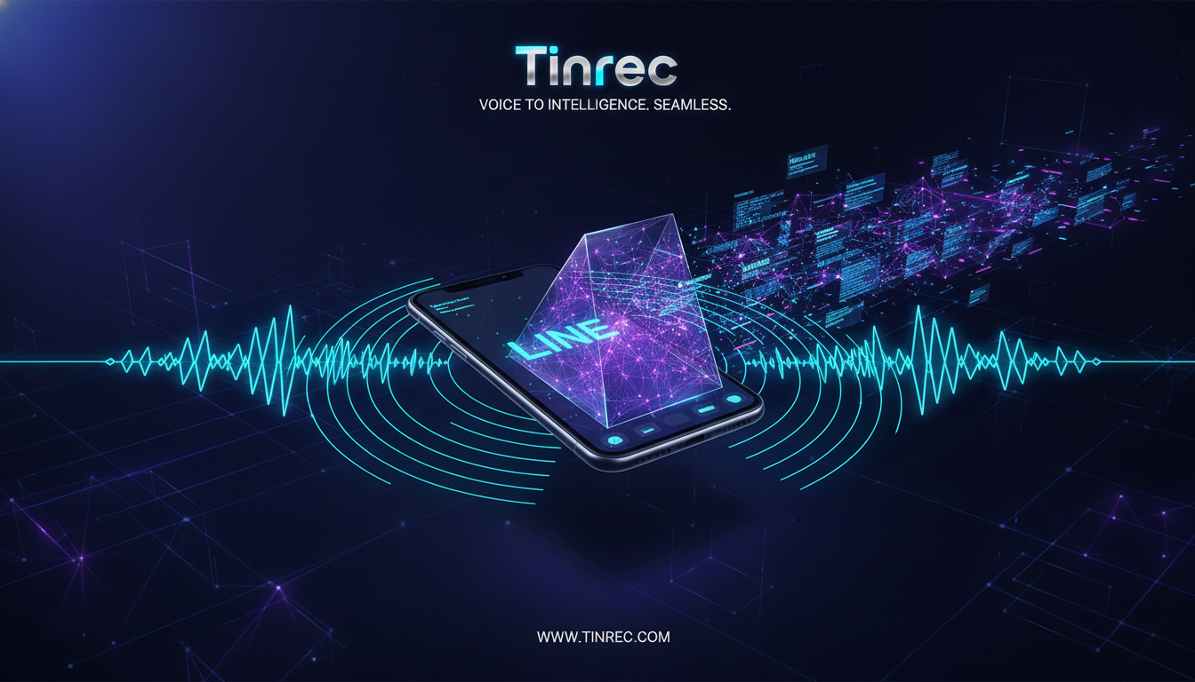 4款 LINE 錄音通話與轉文字工具橫評:iOS/安卓限制、準確率、Tinrec實測一次看懂