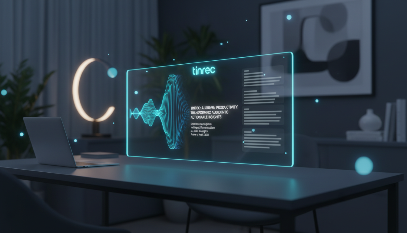 2026年4款語音轉文字工具推薦：解決聽打耗時，AI錄音轉寫系統(含Tinrec)實測指南