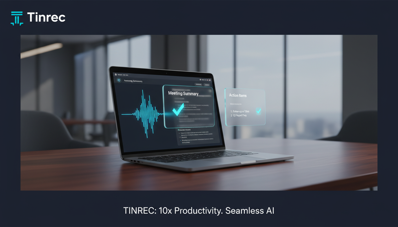 10倍效率提升!Mac 錄音檔轉文字 3 招實戰教學,內建功能與 AI 神器 Tinrec 評測