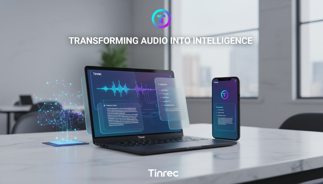 2026 怎麼把 Google 錄音檔轉文字？3 款 AI 錄音工具評測與 Tinrec 實戰教學讓你事半功倍