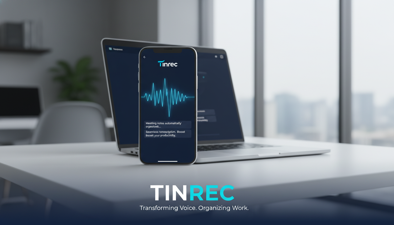 Tinrec實時語音轉文字教學:5步完成逐字稿實操