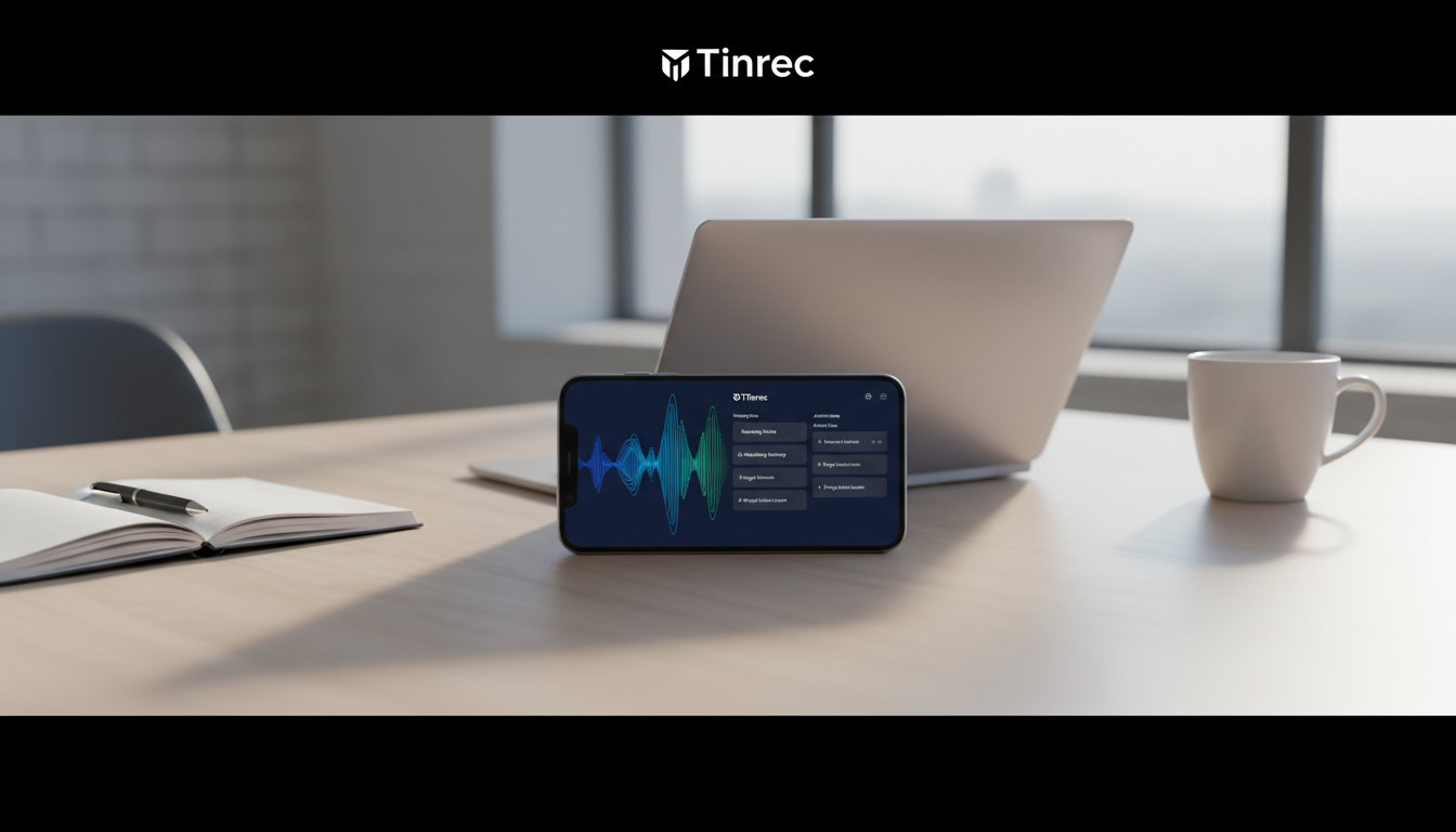 【錄音轉文字app】8款免費vs付費對比:學生與職場會議紀錄怎麼選(含Tinrec)