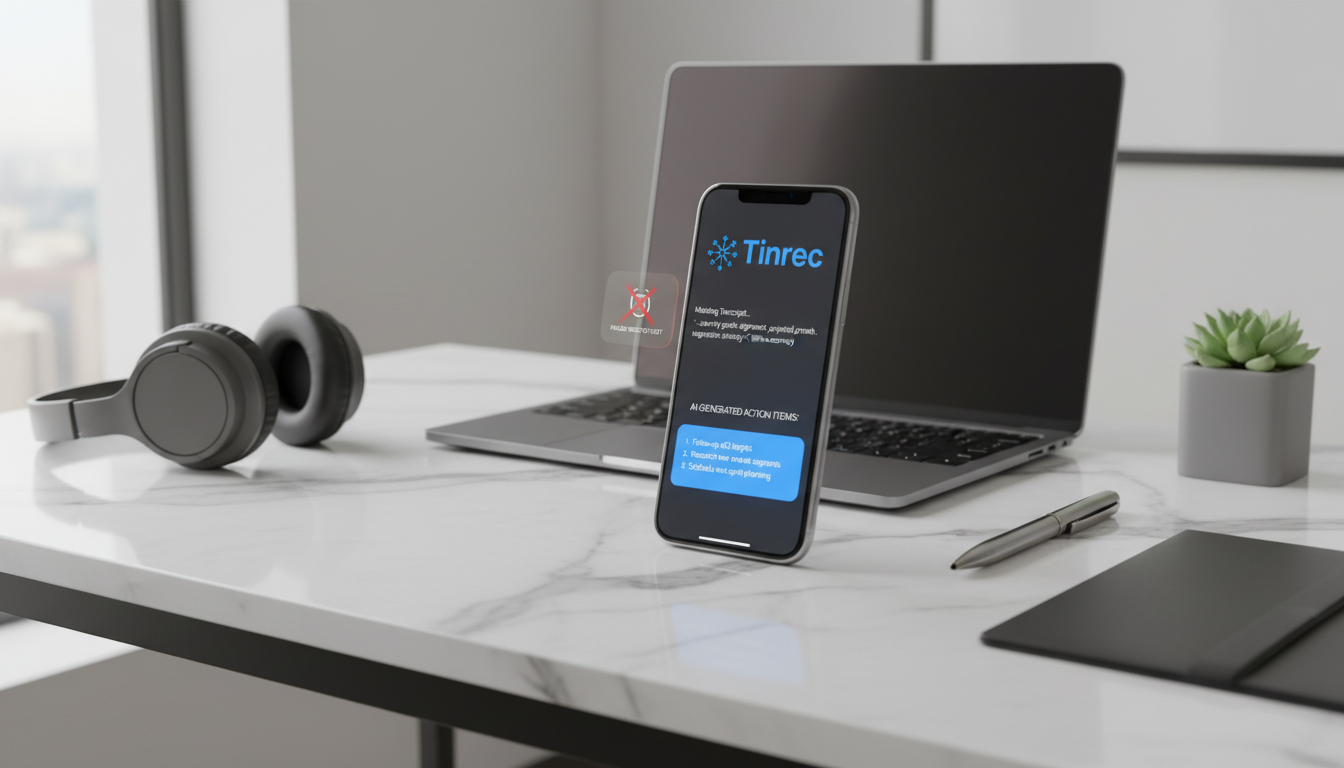 2026蘋果手機語音轉文字用不了/iPhone聽寫失效?7招修復與3款替代工具推薦(含Tinrec)