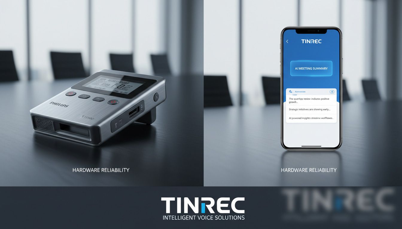 2款 Philips 錄音 筆與 AI 軟體橫評：準確率、速度、價格一次看懂