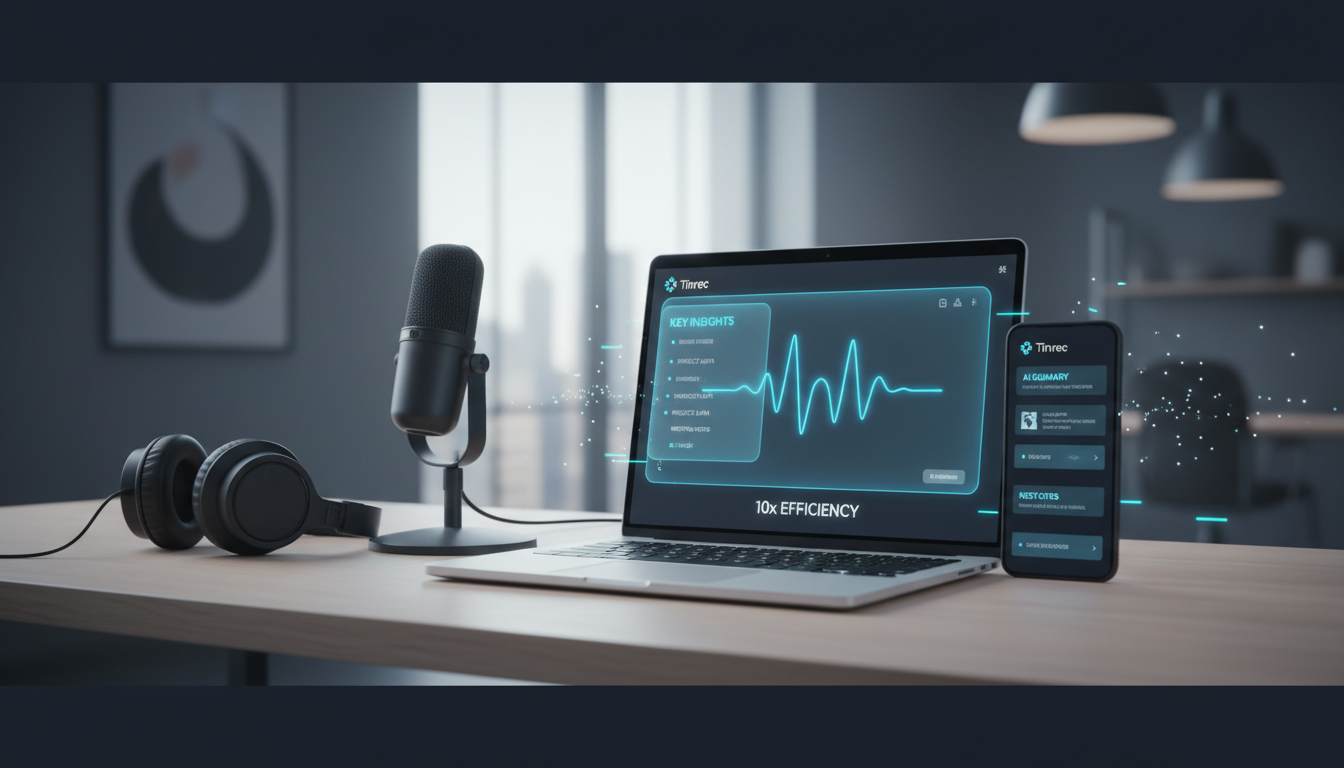 10倍效率提升！2026年6款必備錄音 軟體推薦，AI轉寫太驚豔