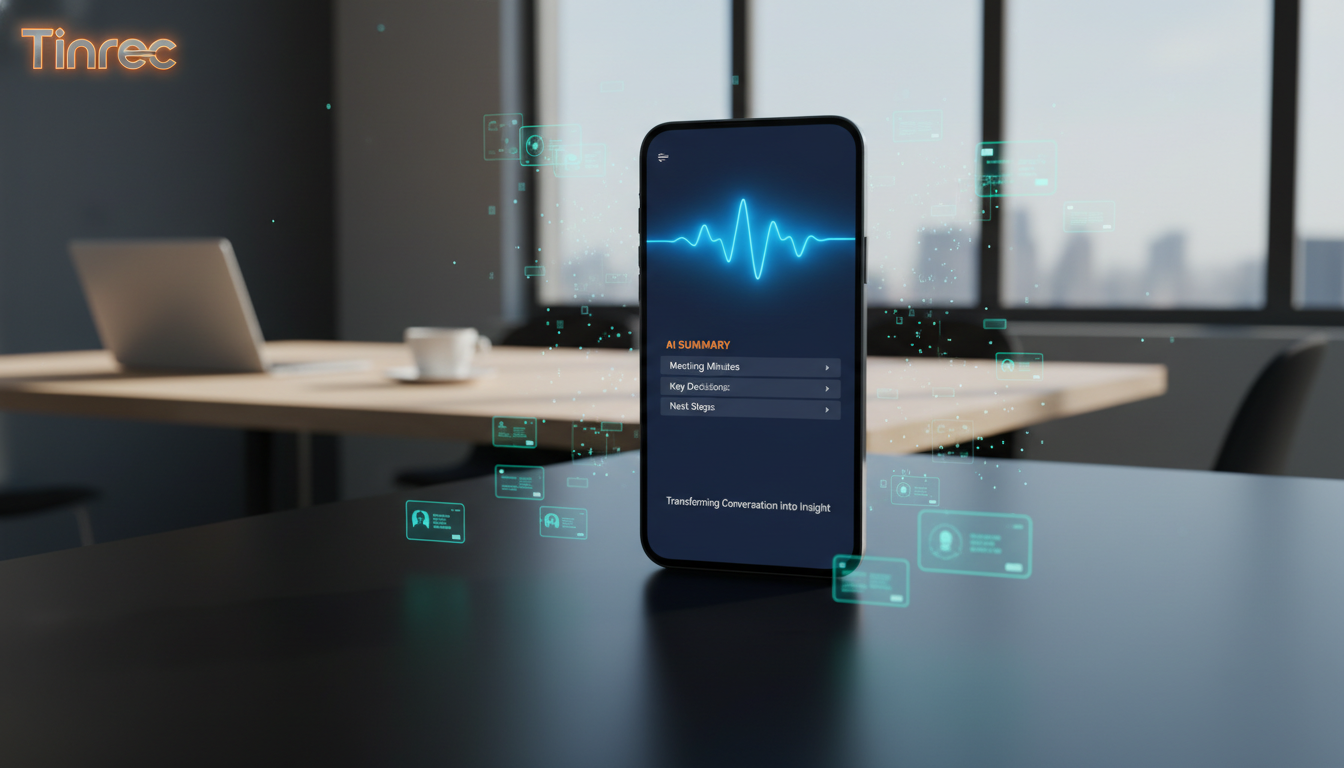 高準確率手機錄音App推薦:7款工具幫你一鍵產出會議逐字稿與摘要
