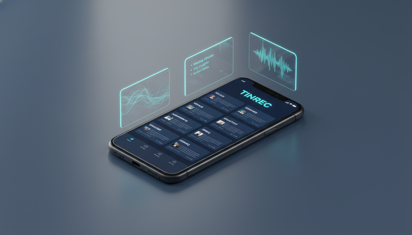 6款手機錄音轉逐字稿APP免費橫評：中文準確率、AI摘要、免費額度一次看懂