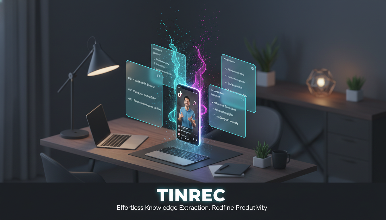 2026年3款TikTok視頻轉文字工具評測：高效生成高質量逐字稿與摘要