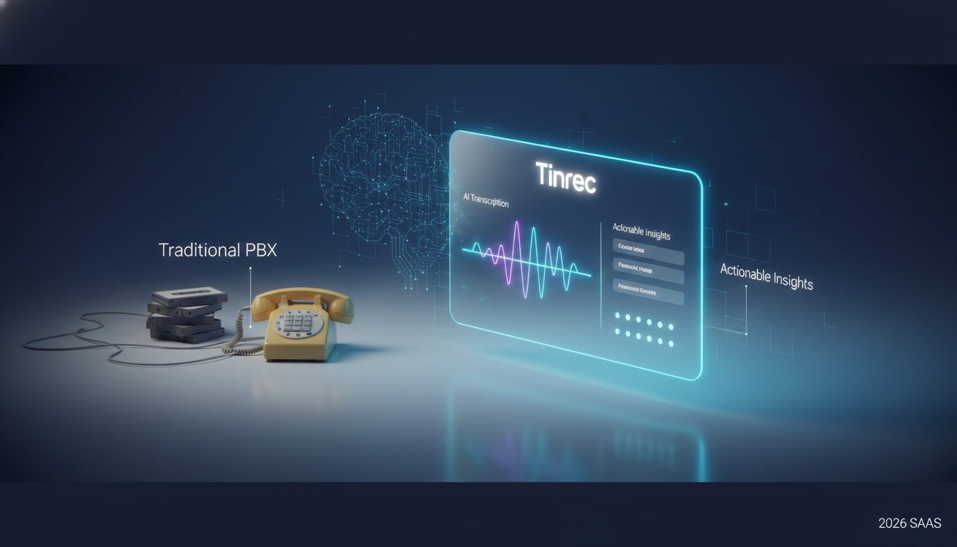 2026 電話錄音系統選購指南:傳統總機 VS 智慧 AI 客服與 Tinrec 效率評測