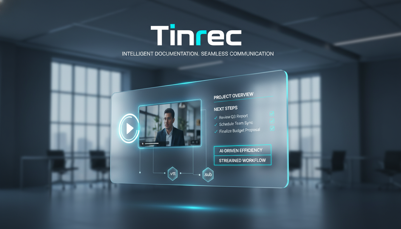 Tinrec與cSubtitle免費視頻轉文字線上教學：4步實操上手