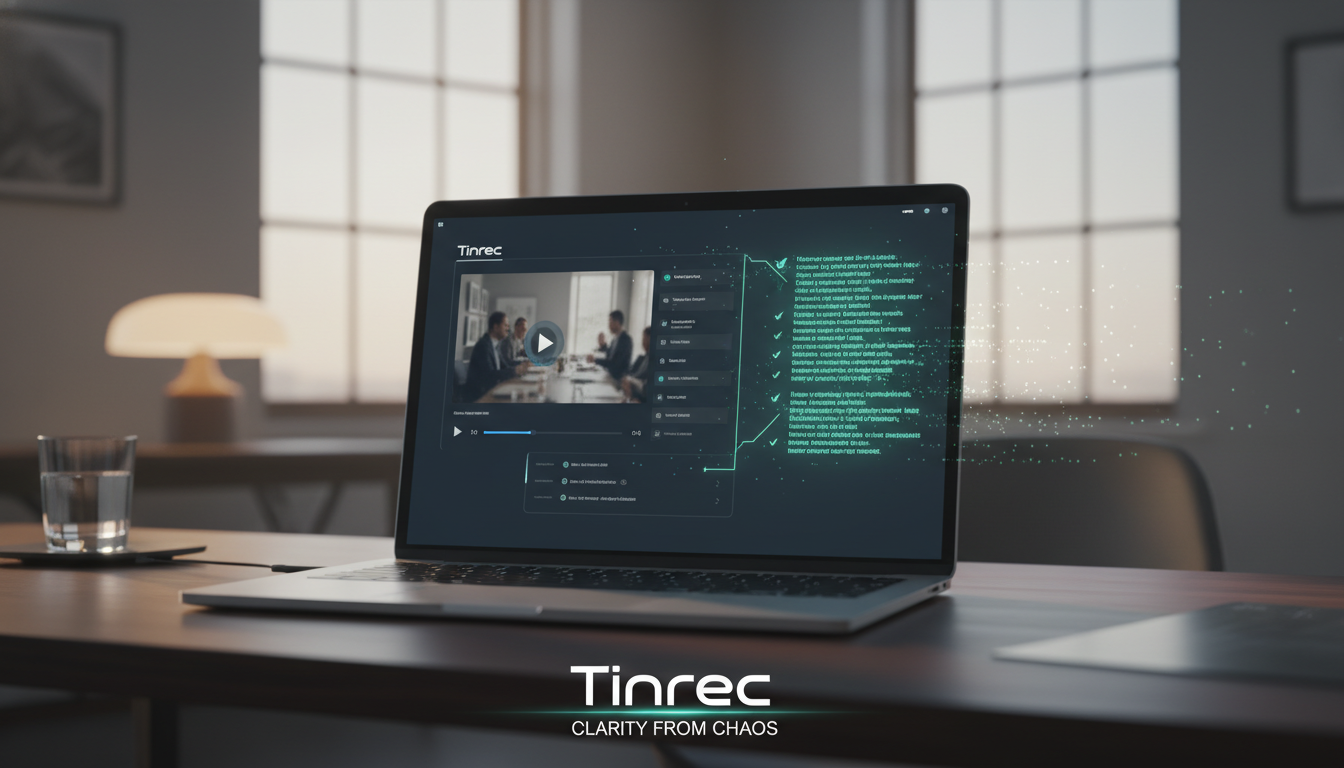 2026最新11款視頻轉文字工具推薦：解決整理筆記痛點，AI智能轉寫與Tinrec評測