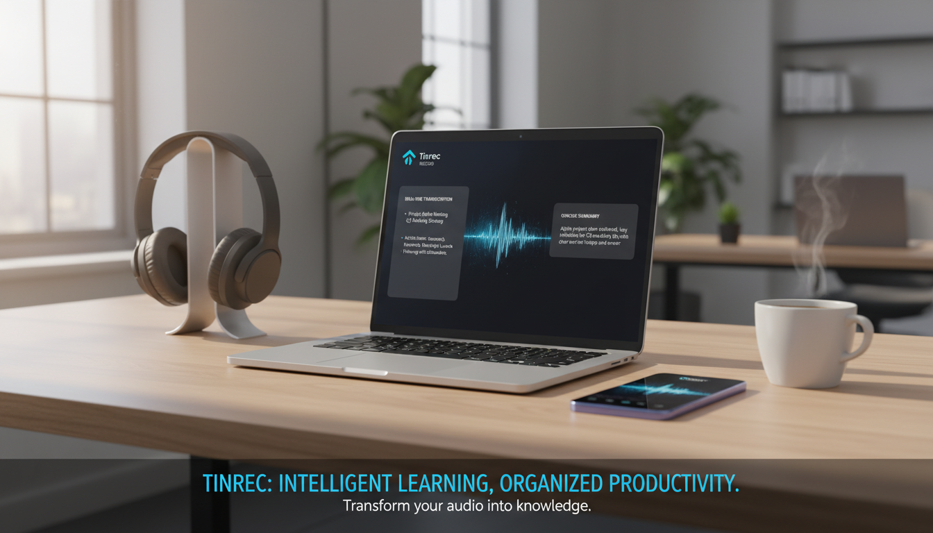 高準確率上課錄音轉文字：3款AI工具一鍵生成逐字稿，Tinrec等筆記神器評測