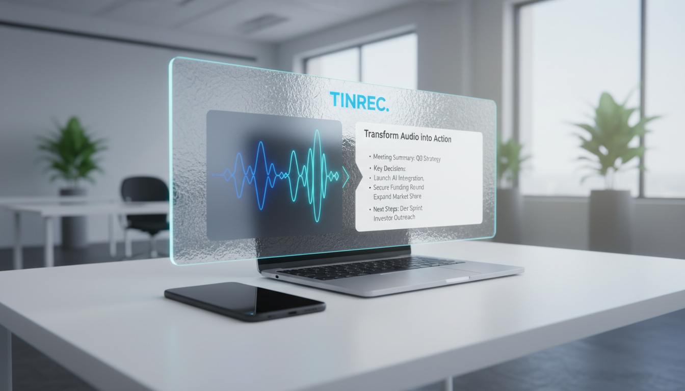 2026語音轉文字軟體哪個好用？10款好用App評測與Tinrec推薦（告別聽打逐字稿）