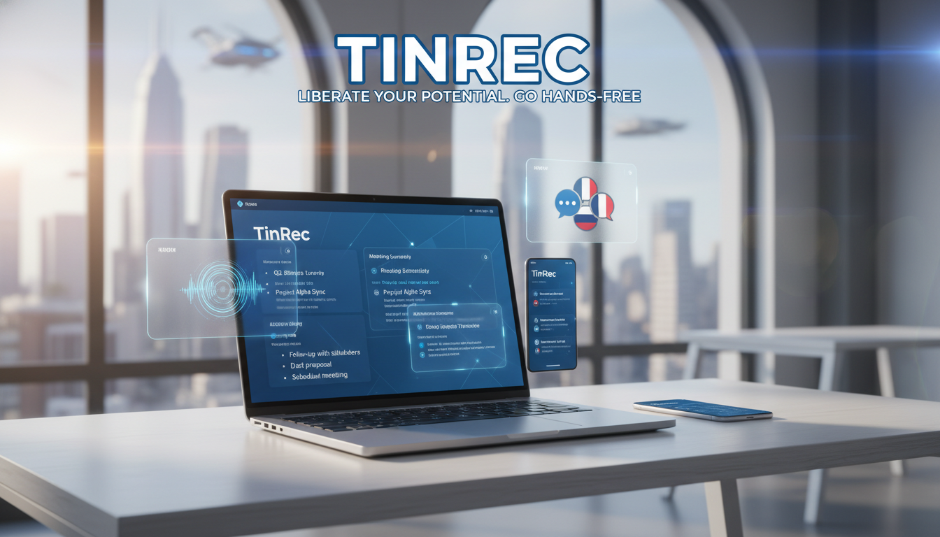職場人必備：2026 精選 5 款會議紀要 AI 工具推薦，告別手打逐字稿提升效率（含 Tinrec 實測）
