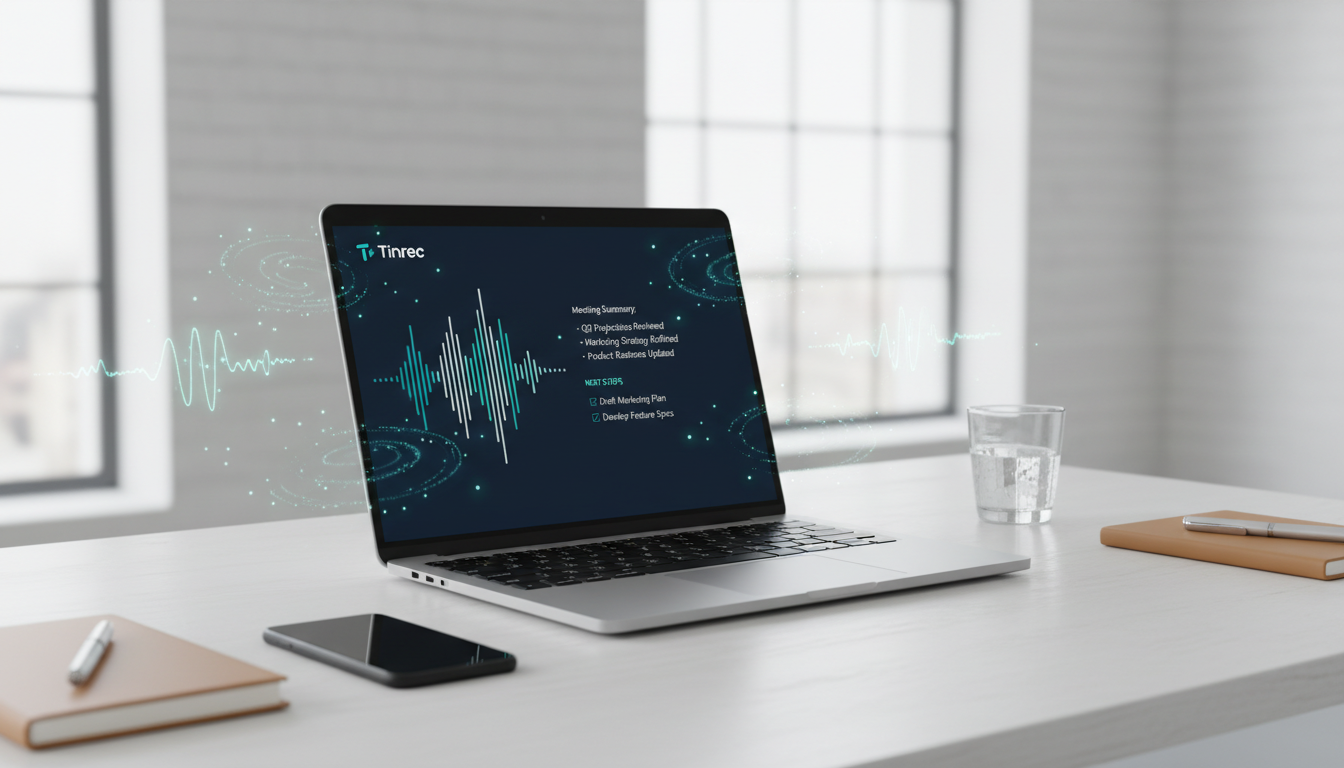 想要高效完成銷售通話錄音總結？2026這幾款AI錄音工具推薦幫你輕鬆提升業績（含Tinrec評測）