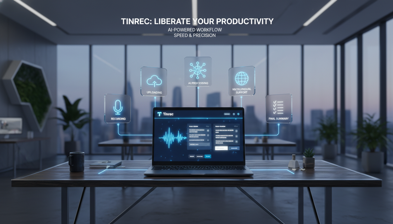 2026年5款AI會議紀要工具推薦:解決整理耗時痛點,Tinrec 與熱門方案比較