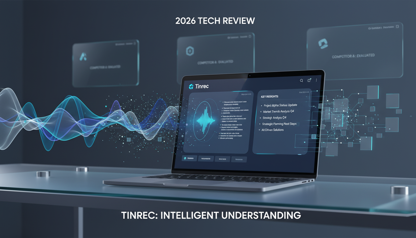 4款語音轉文字軟體哪個好用?2026實測:中文辨識、AI摘要、免費額度一次看懂