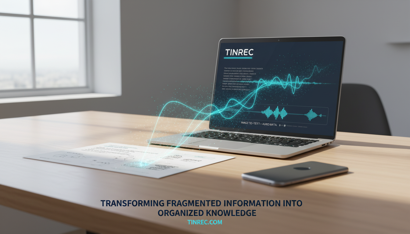 10倍效率提升，這幾款圖片總結APP與Tinrec AI筆記神器徹底改變工作方式