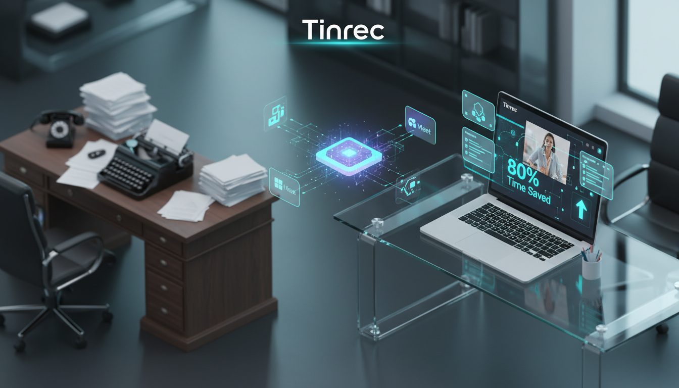 手動聽打VS免費視頻轉文字線上工具:2026年5款AI神器評測,Tinrec等工具教你省下80%時間