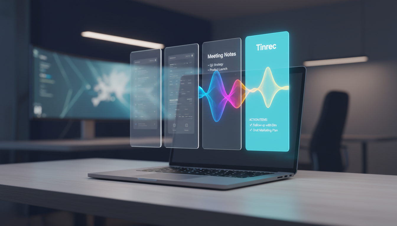 2026年4款實時語音轉文字線上工具實測：準確率、AI總結、價格一次看懂 (含Tinrec)