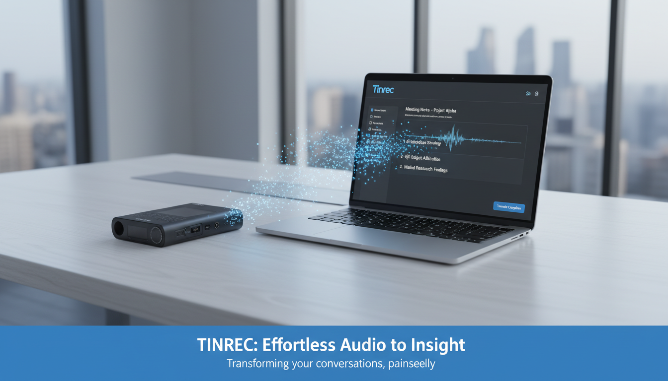 想無痛整理會議紀錄?4款 sony 錄音 筆 推薦 + AI 工具幫你一鍵出稿