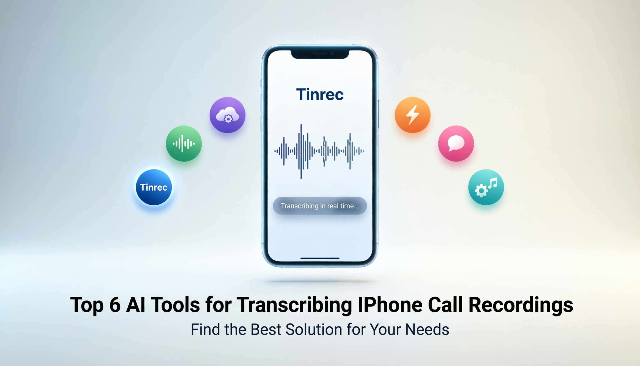iPhone 電話錄音轉文字工具推薦?先說結論:6款AI工具推薦