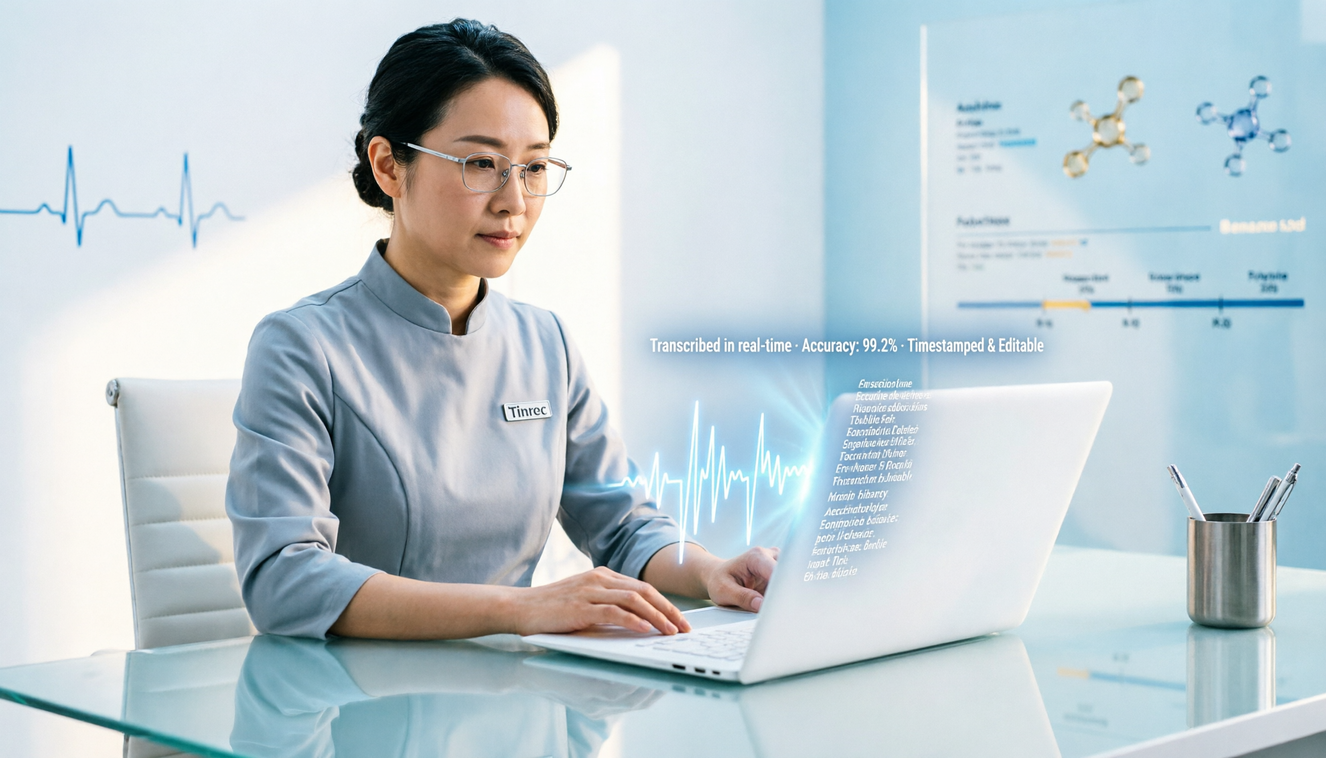 2025 护士年终個人總結神器推薦:5 款 AI 錄音工具評測,Tinrec 如何節省 80% 時間