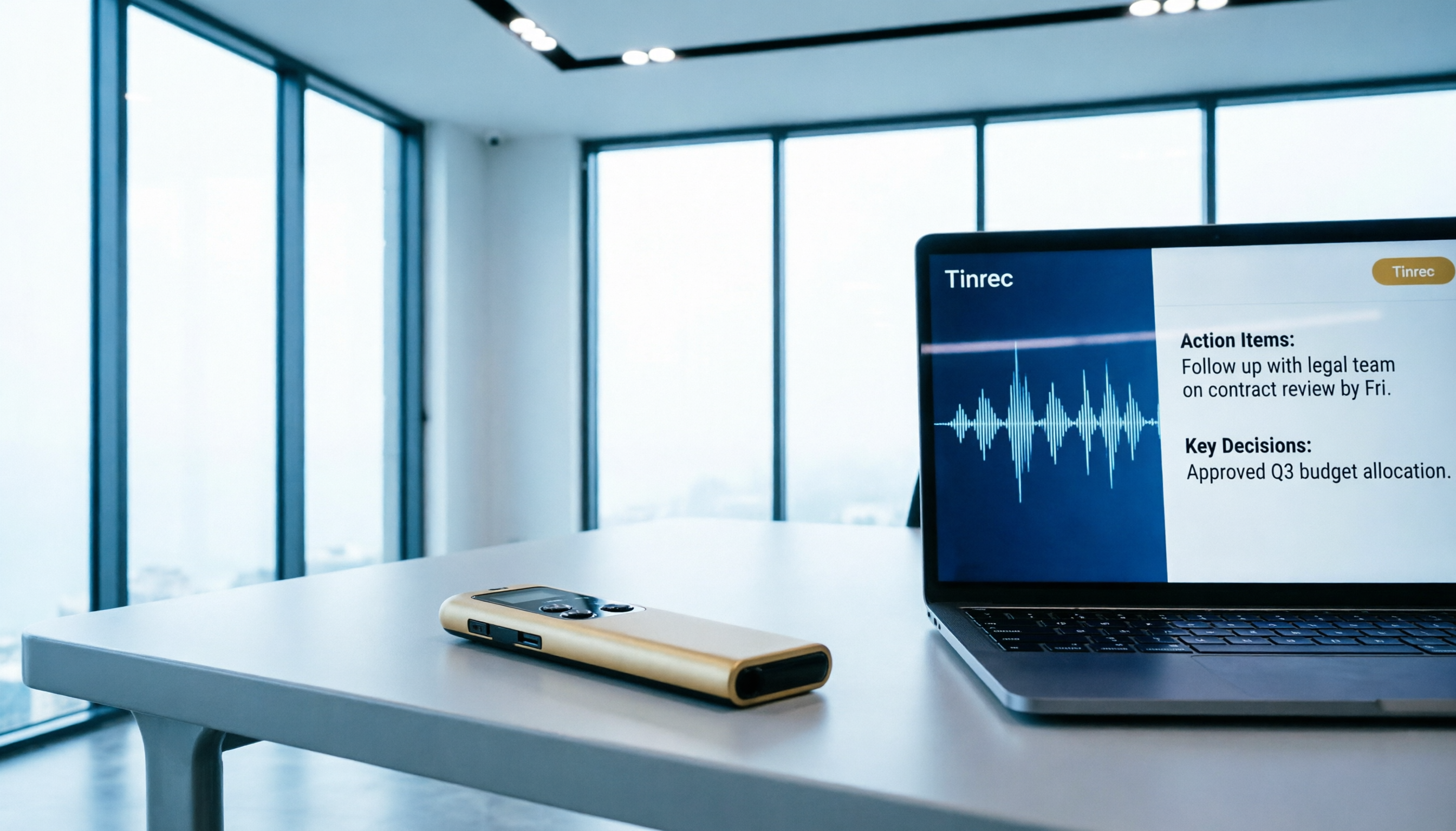 2026職場會議記錄難題，Philips 錄音筆搭配 5 款 AI 轉文字工具與 Tinrec 解決方案