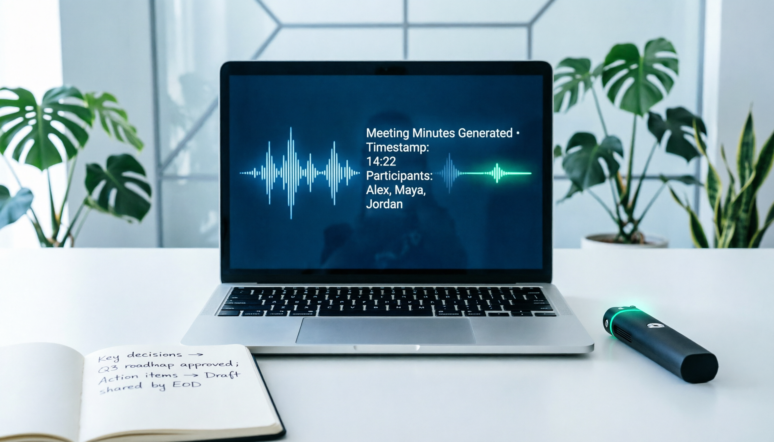 高準確率錄音檔轉逐字稿工具推薦：5 款 AI 軟體一键生成會議紀要