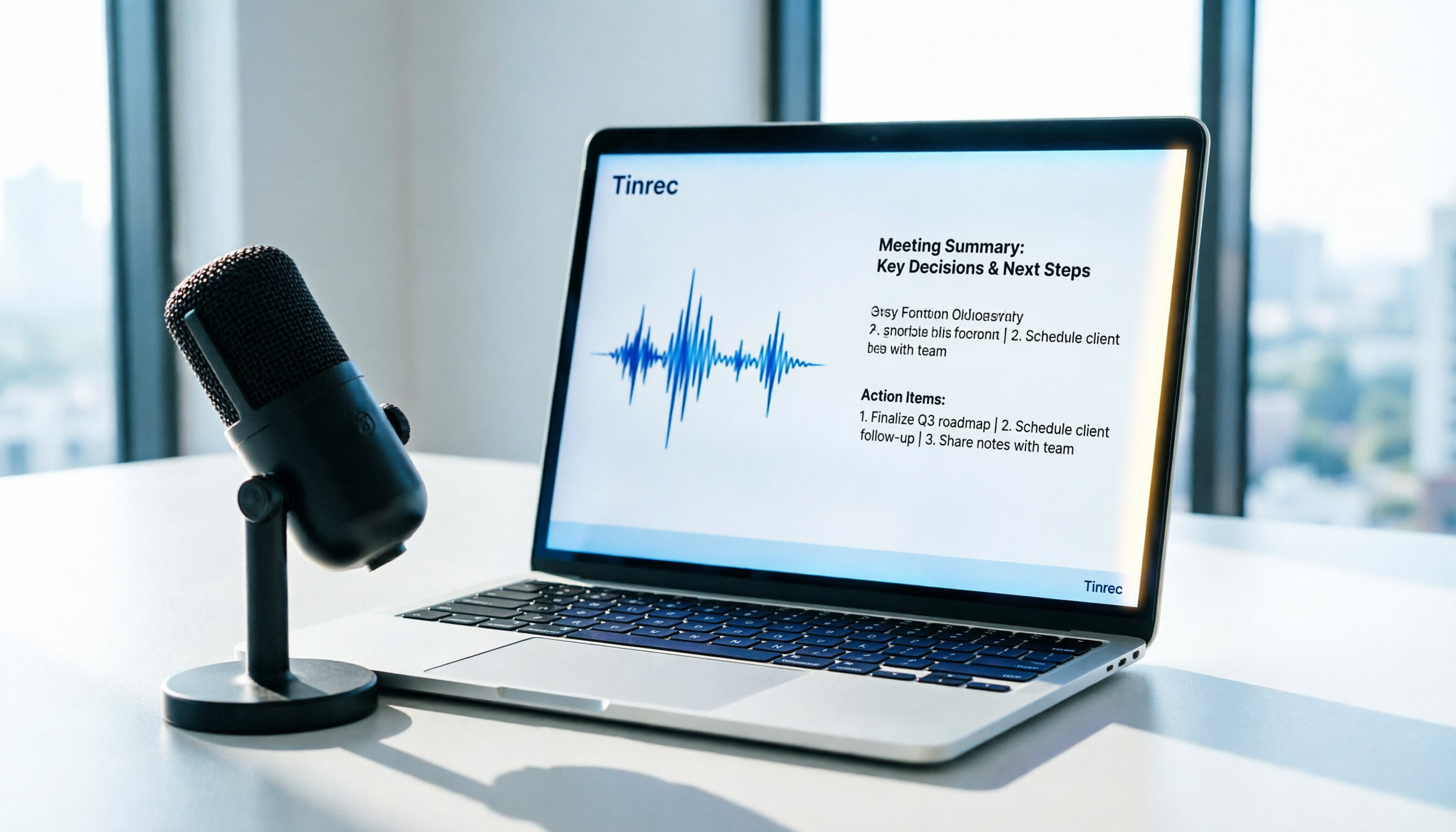 2026 如何用錄音檔快速寫出工作回顧？5 款 AI 工具評測與 Tinrec 實戰教學