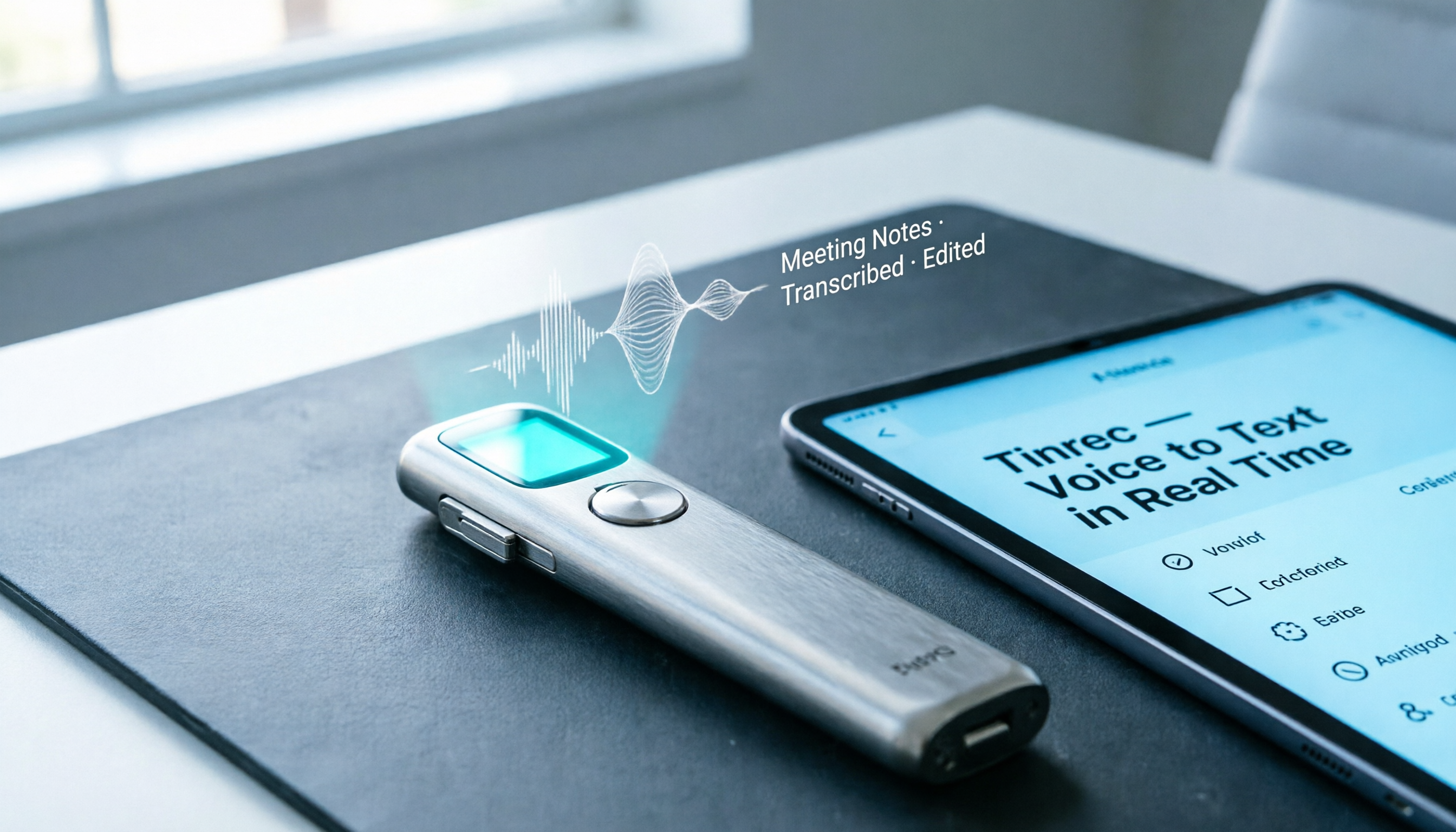 2026 Tinrec 錄音筆轉文字教程:5 步完成逐字稿生成