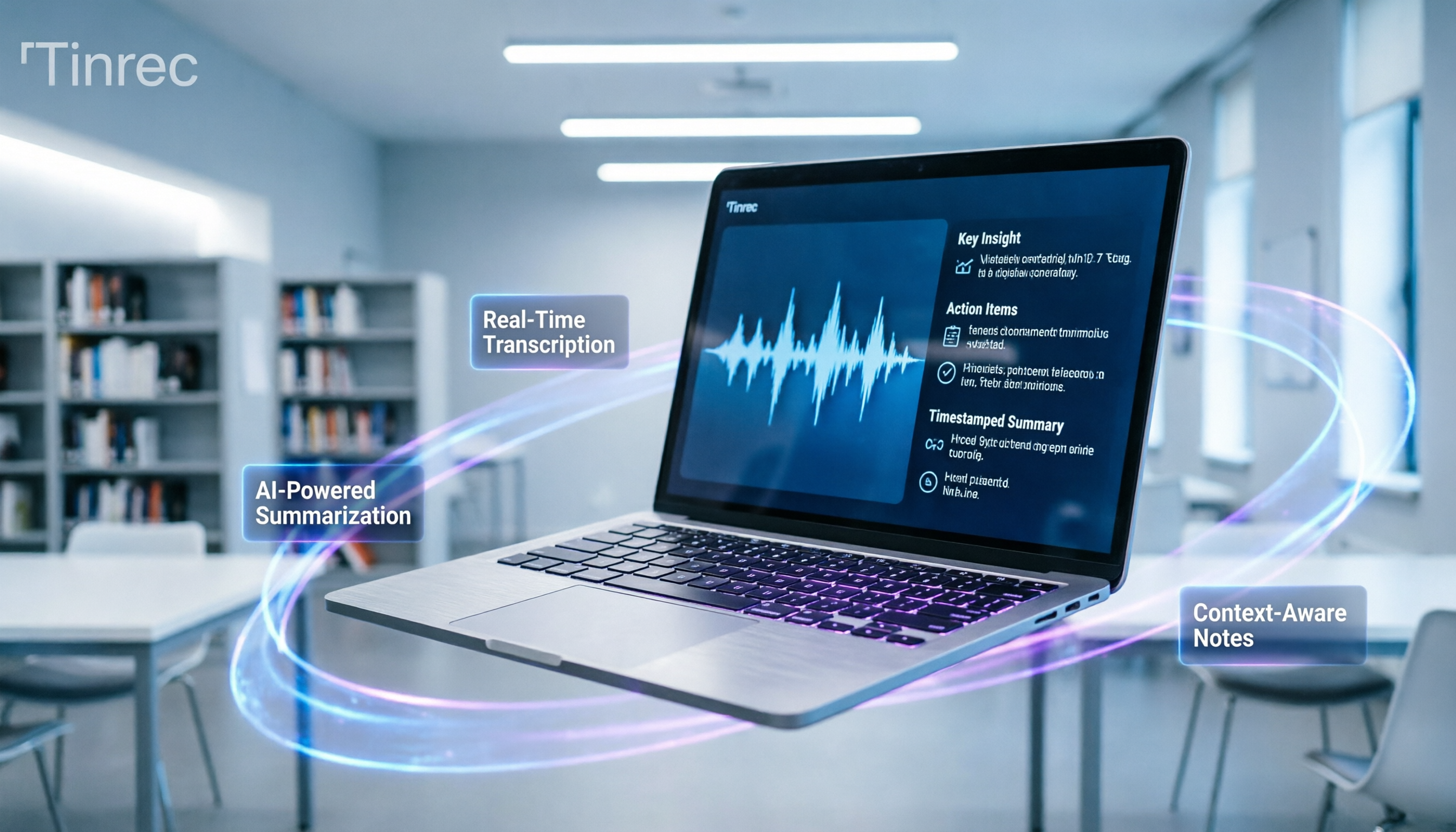2026 高准确率听课錄音 APP 推薦：5 款工具一键生成筆記（含 Tinrec 評測）