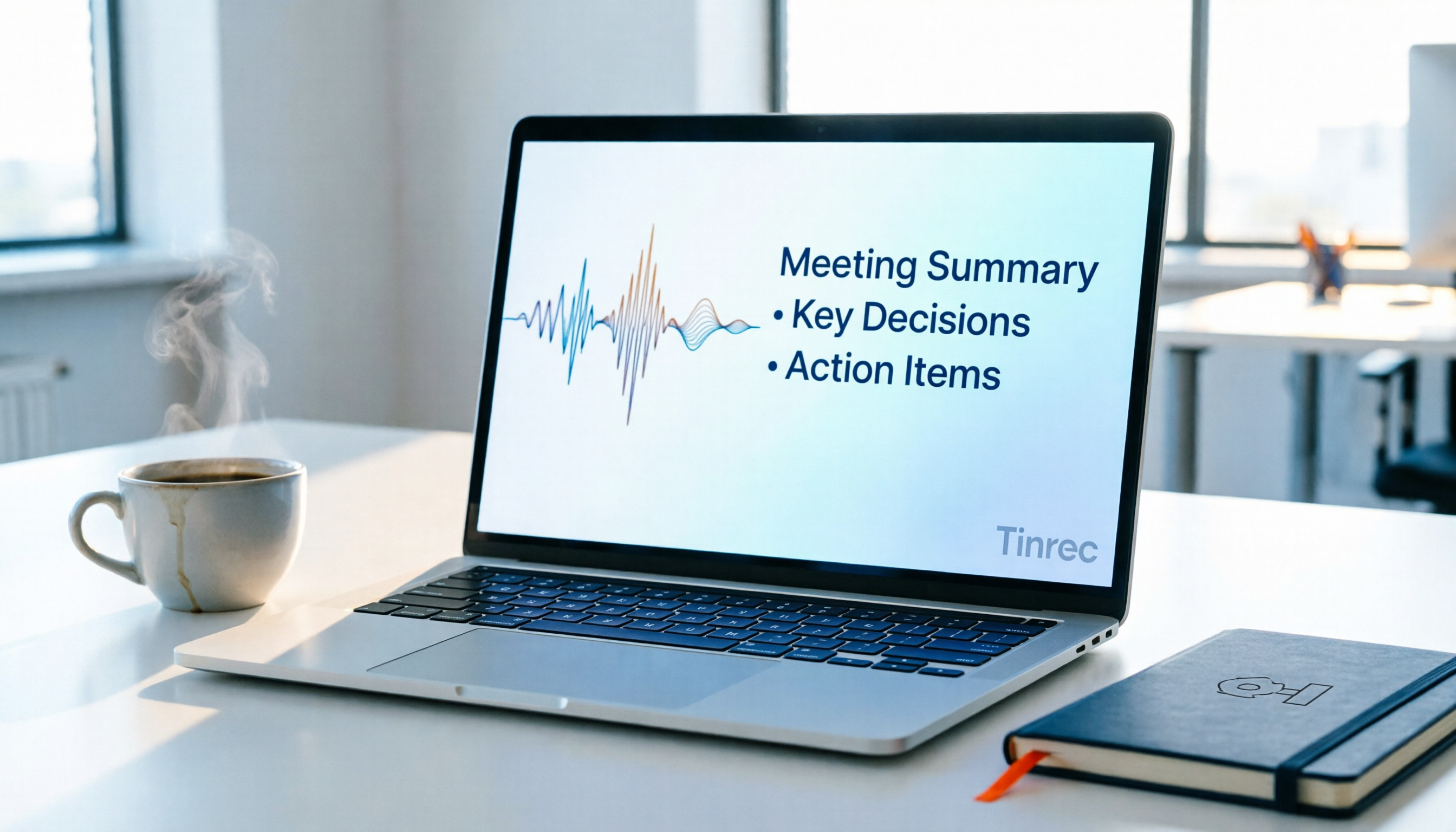 Tinrec 免費錄音轉文字軟體教程:4 步完成逐字稿與摘要生成