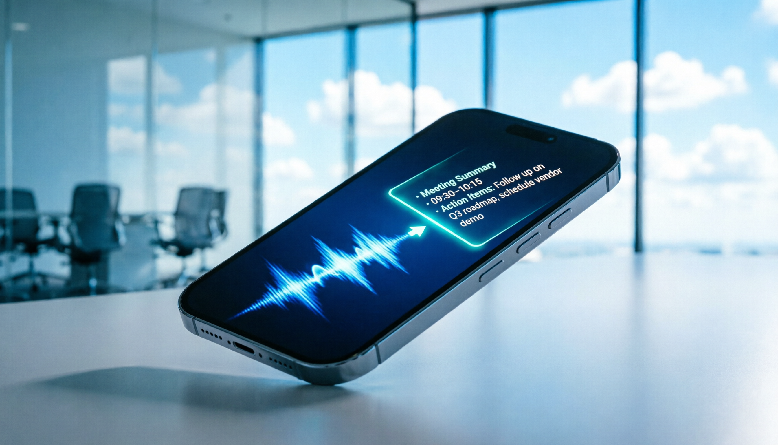 職場會議筆記整理耗時,2026 iPhone 錄音 app 推薦與 Tinrec AI 轉寫解決方案