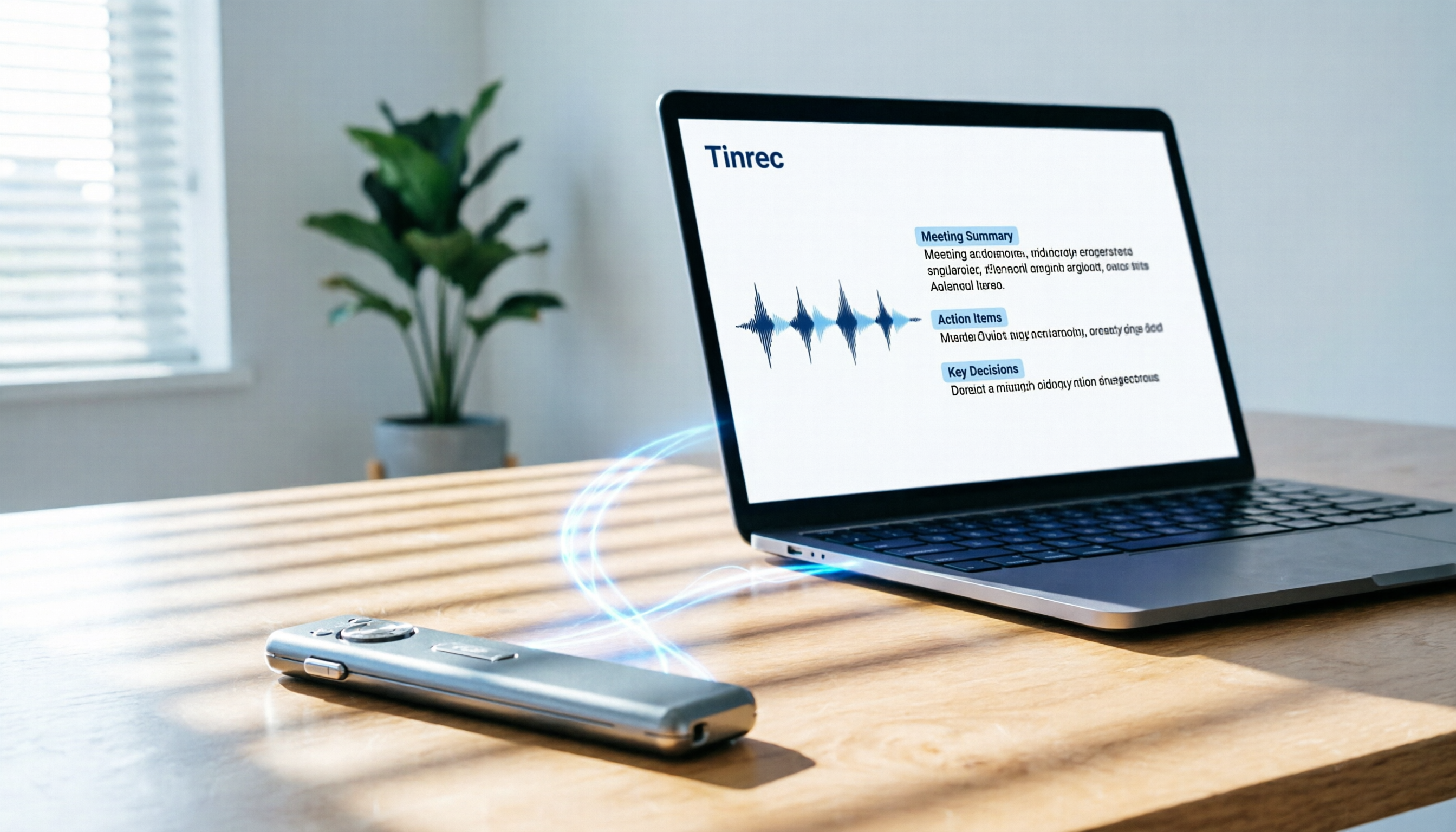 2026 Sony 錄音筆推薦與 5 款 AI 工具評測：Tinrec 解決會議記錄痛點