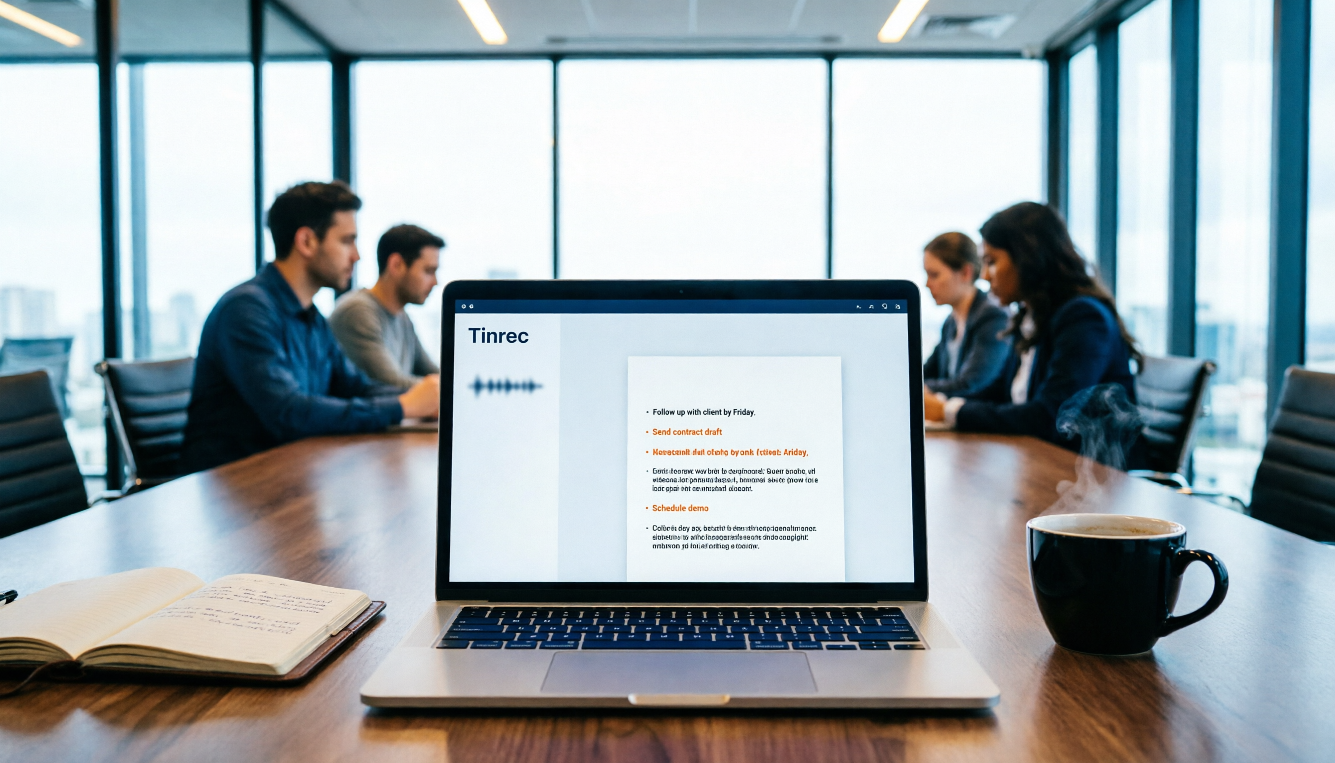 會議錄音轉逐字稿並提取行動項：2026年8款AI工具推薦與實戰教程