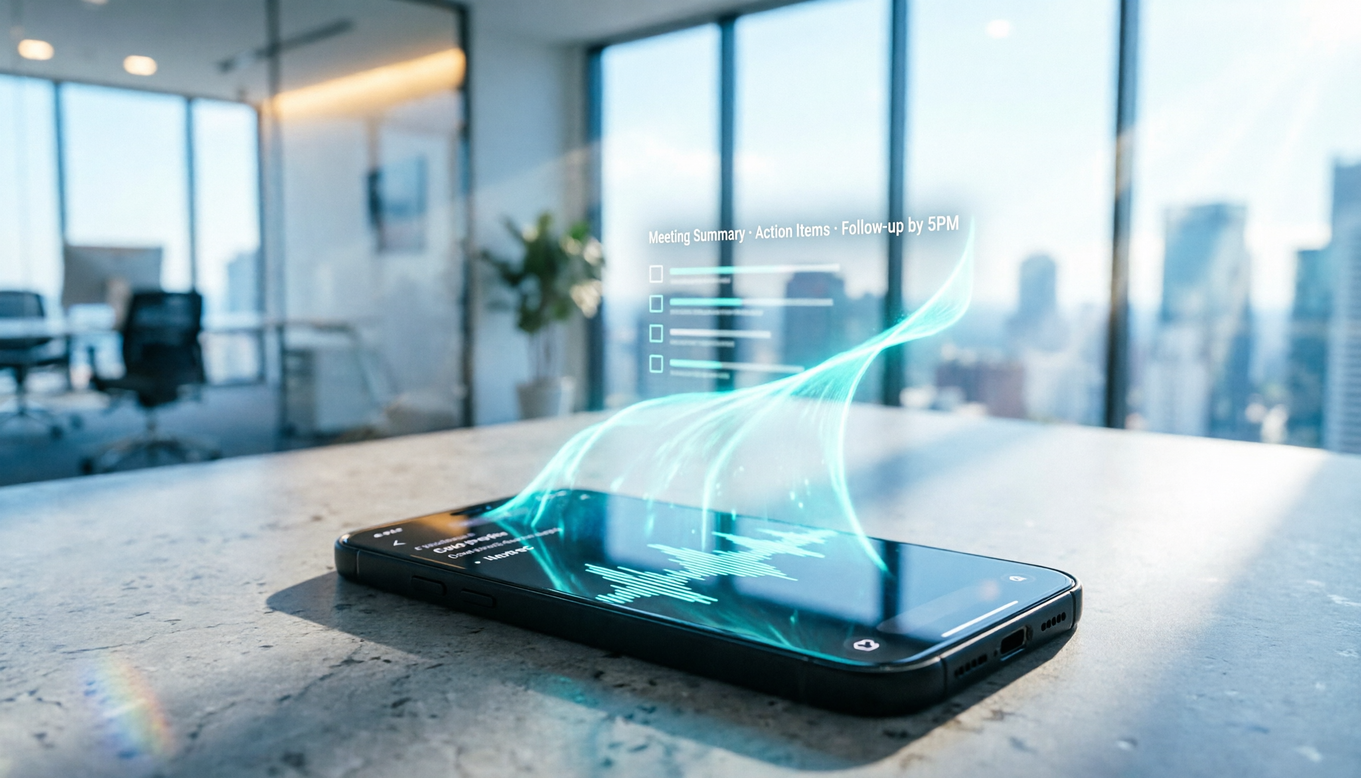 高準確率手機錄音轉文字推薦：5 款 AI 工具一鍵生成會議紀要與行動項