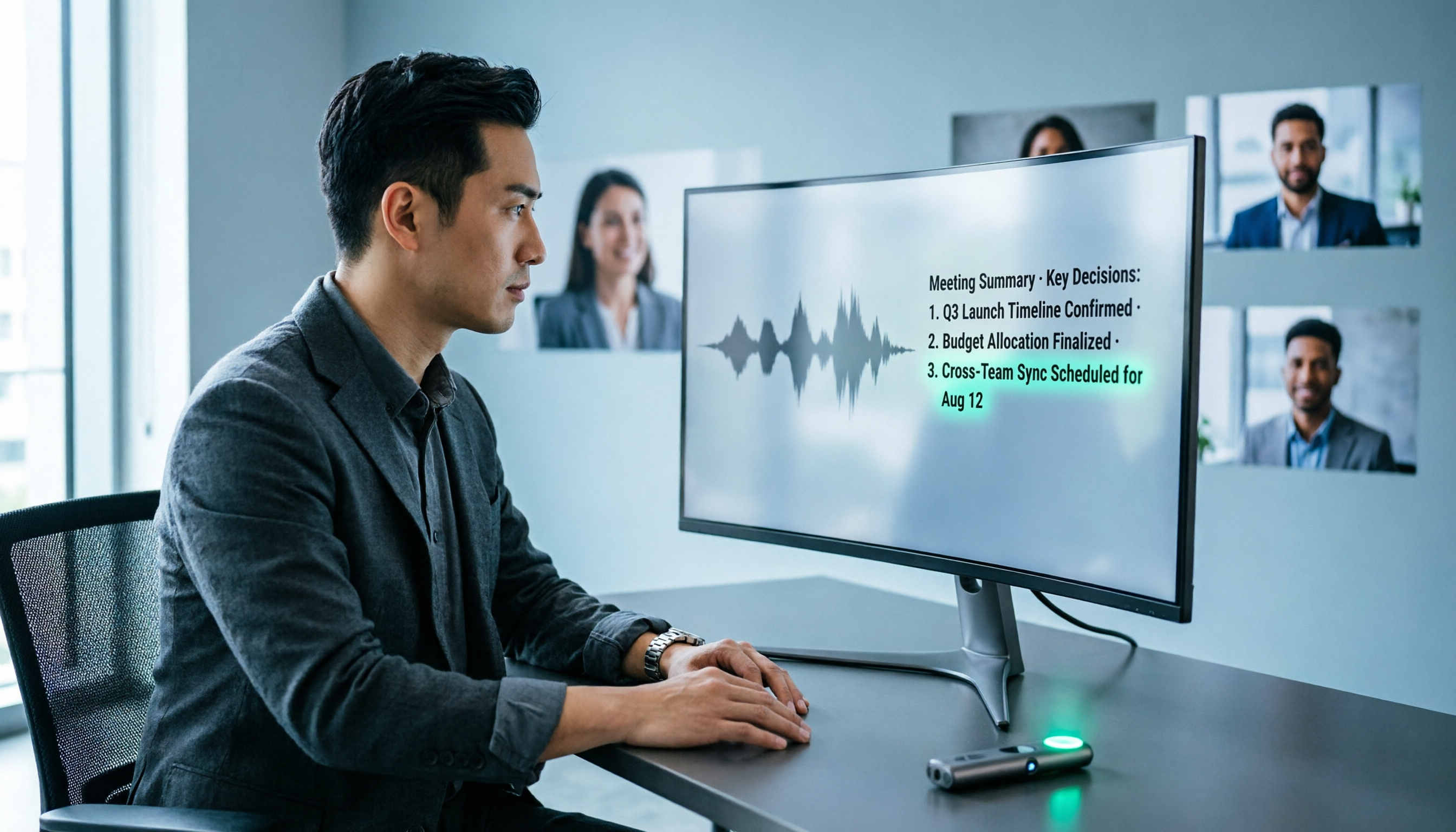 2026 年遠端會議逐字稿軟體推薦:5 款工具評比與 Tinrec 實戰指南