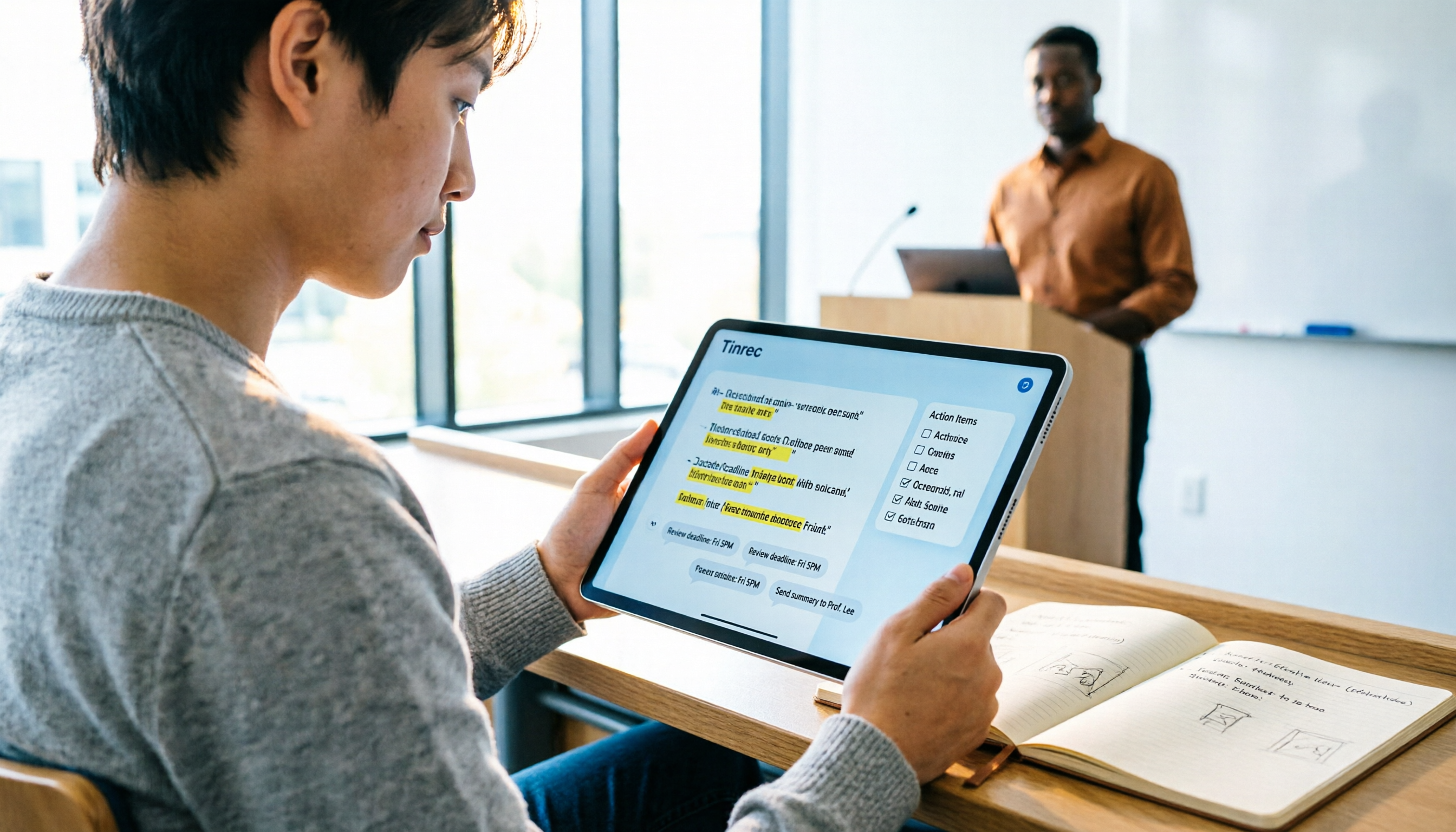 高準確率課堂錄音筆記整理軟體推薦:5 款工具一鍵生成可搜尋重點與行動項