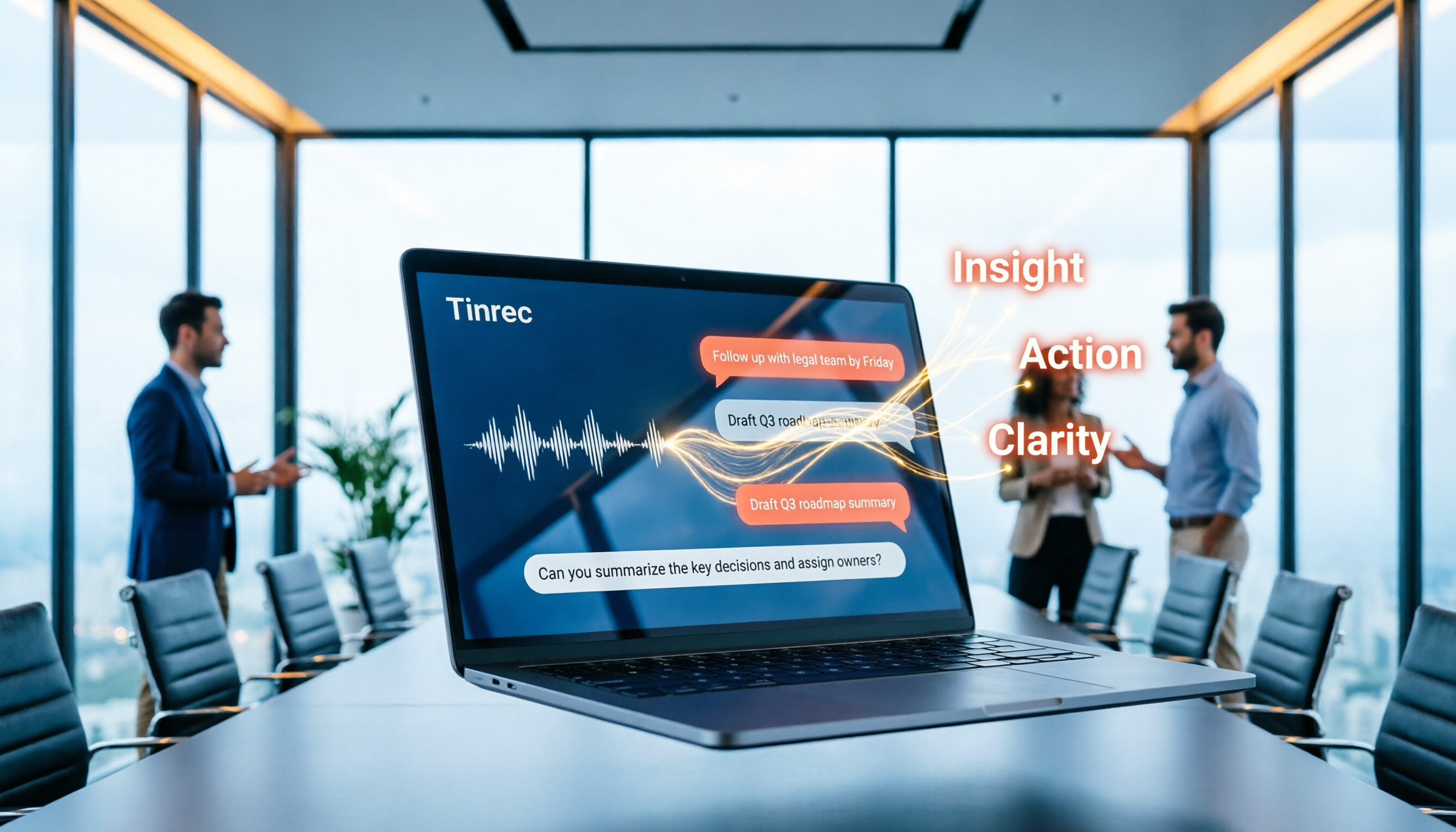 會議記錄用什麼 AI 對話查詢錄音重點工具?5 款最佳選擇含 Tinrec 實測