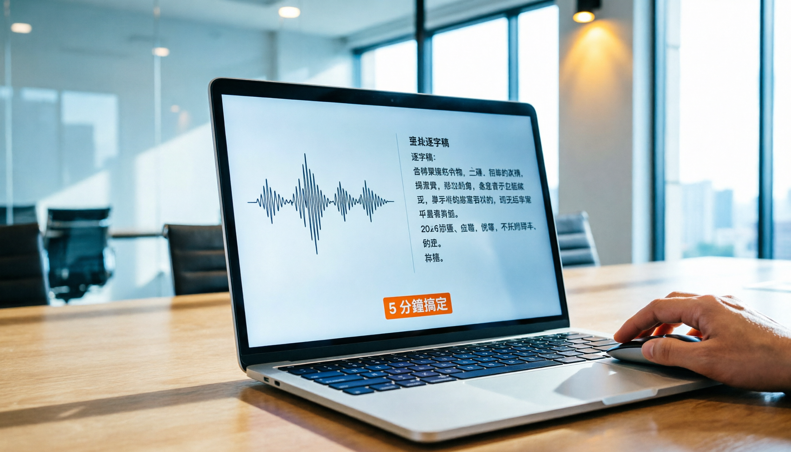 5 分鐘搞定英文演講!2026 最強錄音轉中文逐字稿工具評測,效率提升太驚人