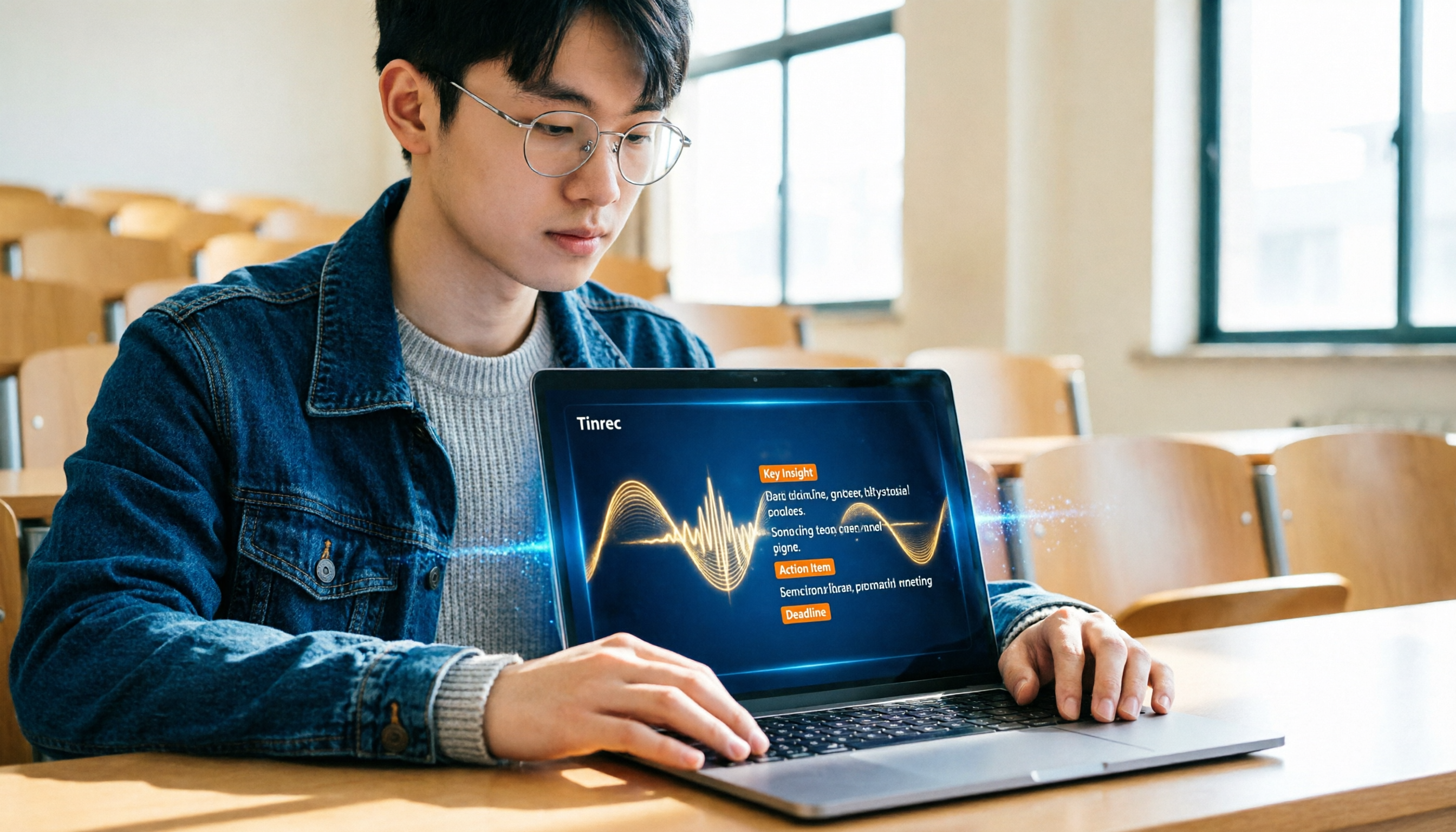 2026 上課錄音整理筆記工具推薦：5 款 AI 轉文字神器評比，解決聽不懂、記不完的痛點（含 Tinrec 實測）