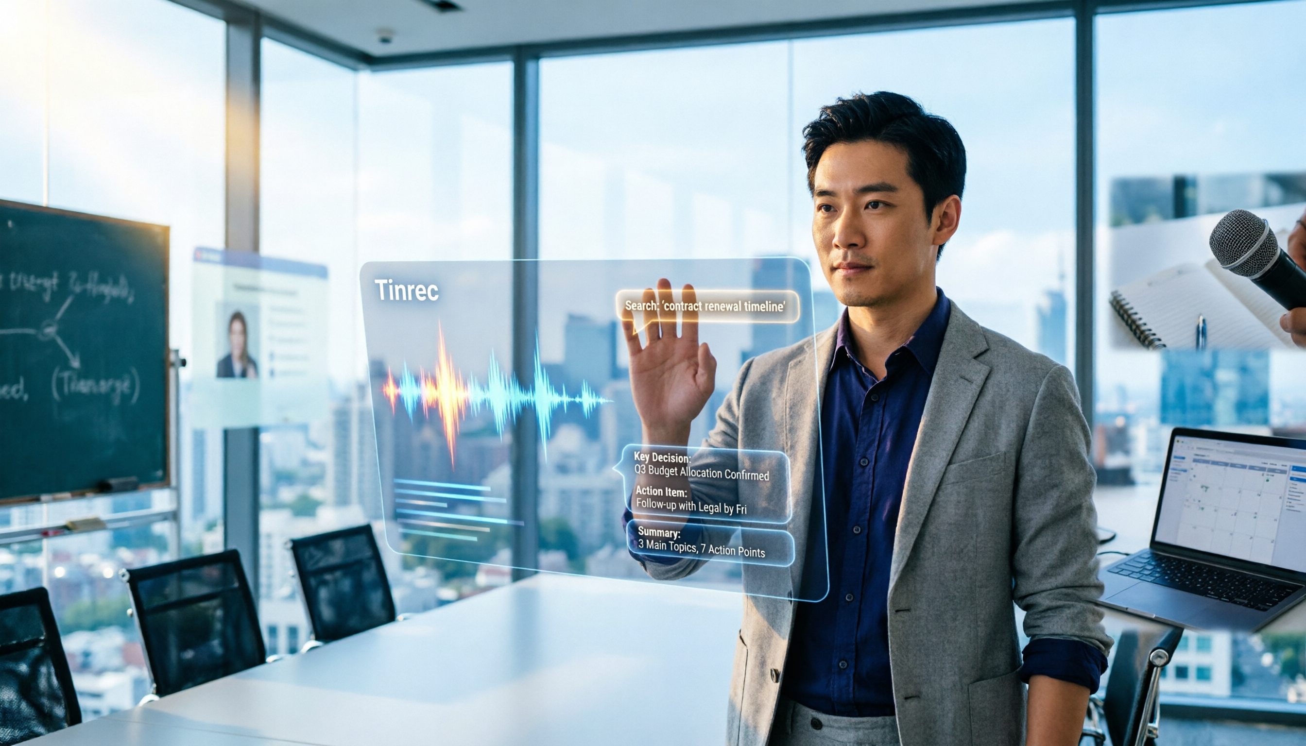 2026 逐字稿聽打軟體推薦：職場人與學生的 5 款高效工具評測（含 Tinrec 實戰）