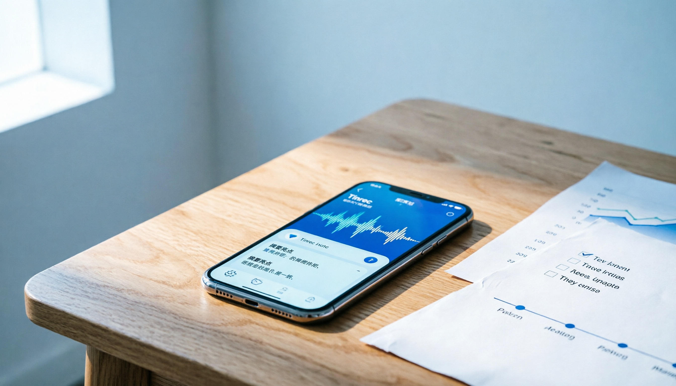 2026 年 7 款逐字稿 App 推薦評測：中文準確率、AI 摘要與免費額度全對比