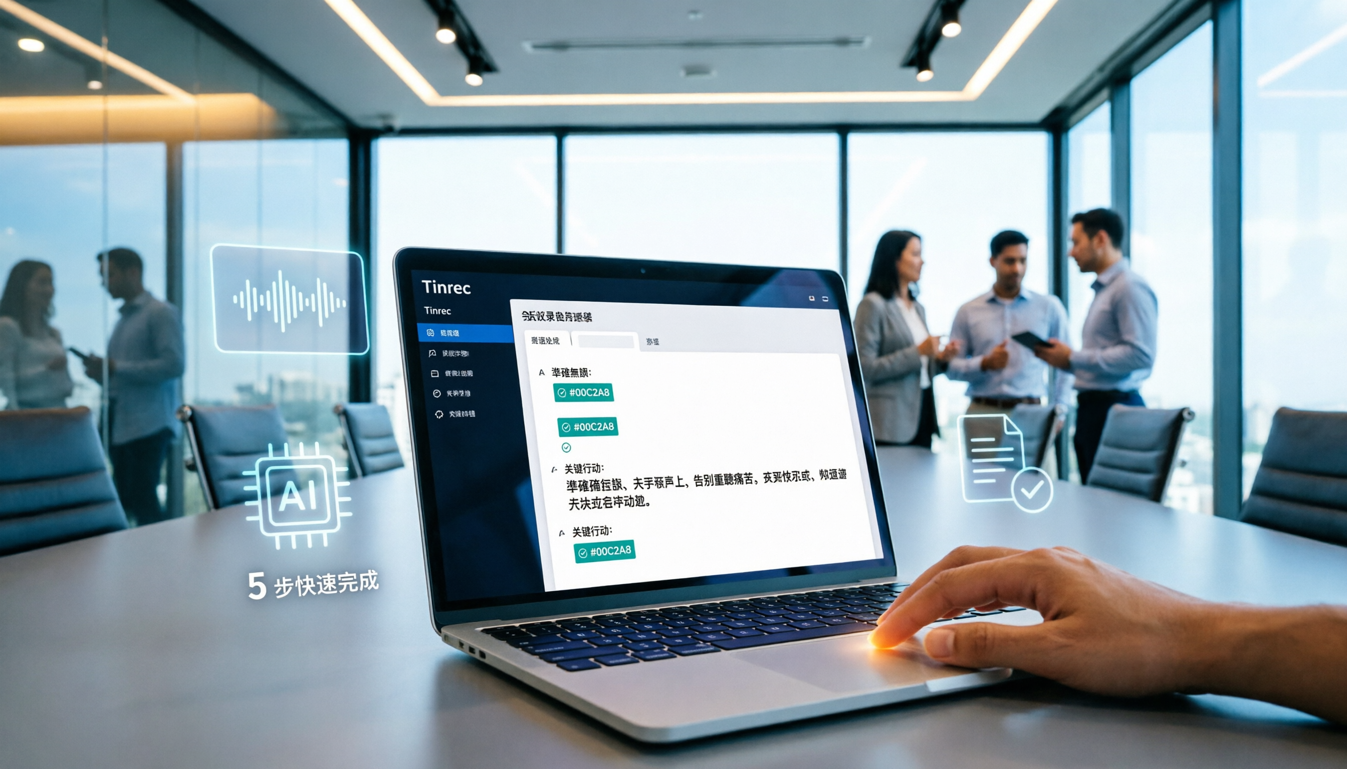 Tinrec 廣東話語音辨識轉文字軟體教程：5 步完成逐字稿與会议纪要