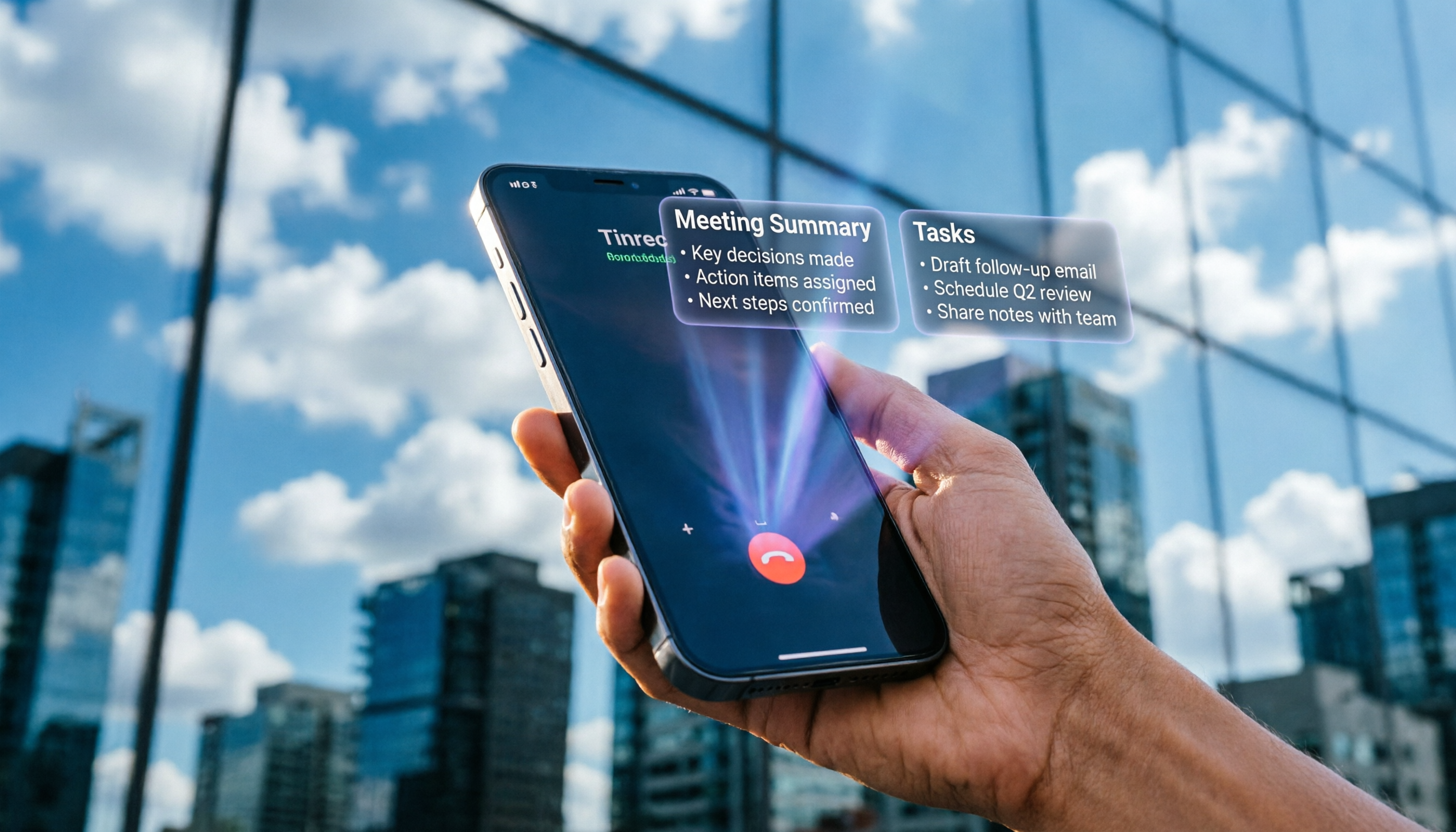 想手機通話錄音轉文字？6 款 AI 工具幫你自動生成會議紀要與待辦（含 Tinrec）