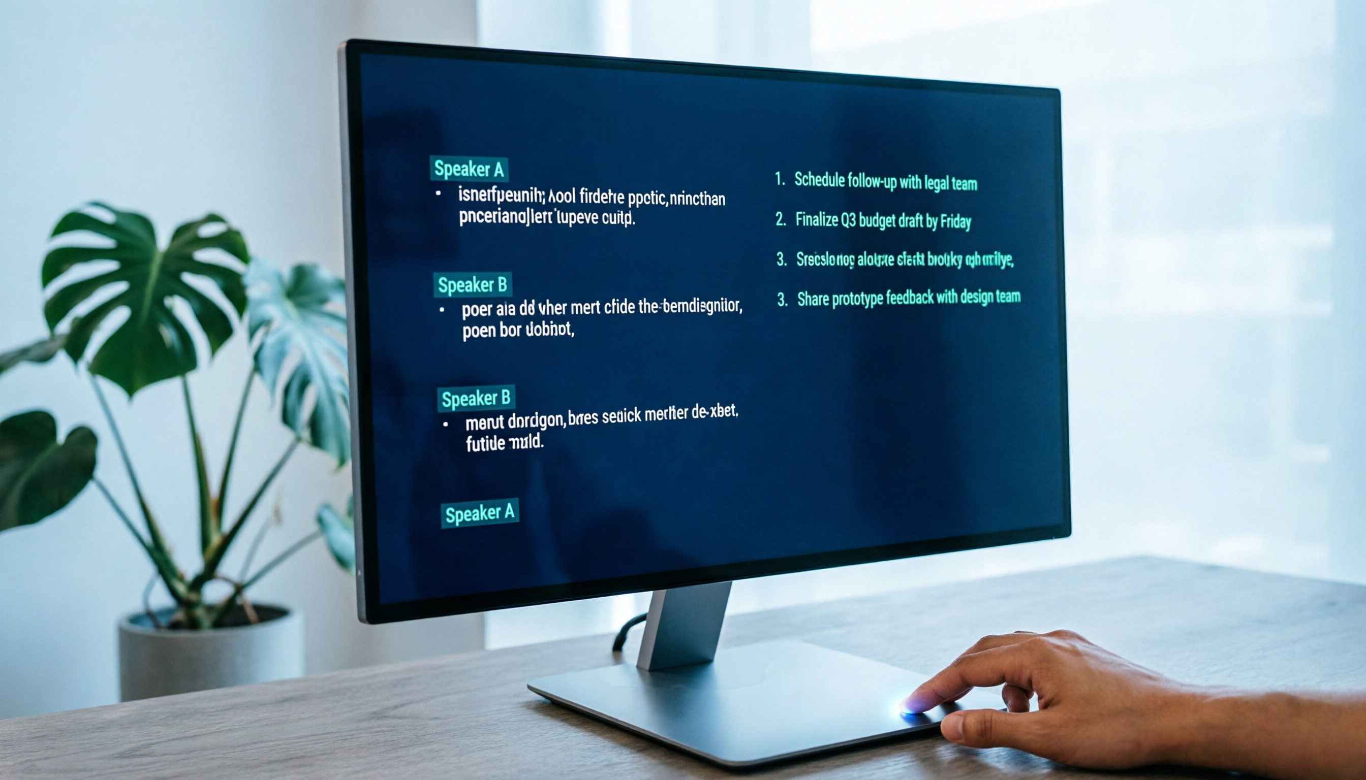 Zoom 會議錄音轉文字生成行動清單教程：4 步搞定逐字稿與待辦 (2026)