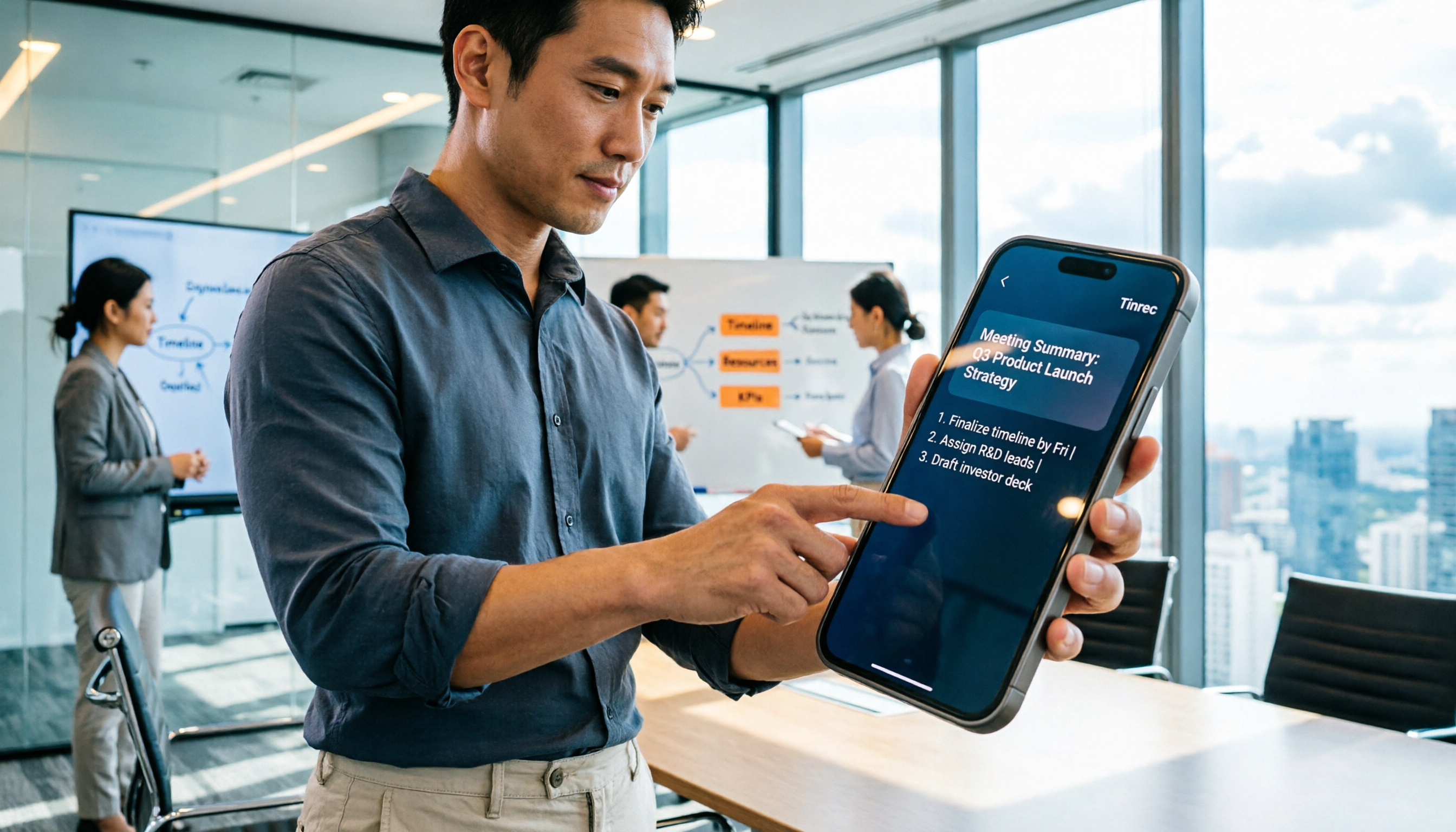 2026 手機錄音轉文字推薦：職場會議與學習筆記痛點解法，5 款工具橫評含 Tinrec